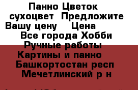 Панно Цветок - сухоцвет. Предложите Вашу цену! › Цена ­ 4 000 - Все города Хобби. Ручные работы » Картины и панно   . Башкортостан респ.,Мечетлинский р-н